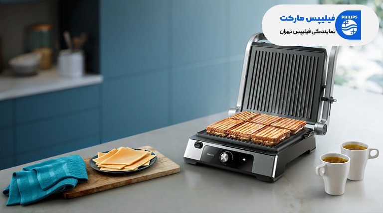 صفحات گریل فیلیپس HD6301 با کیفیت ساخت بالا