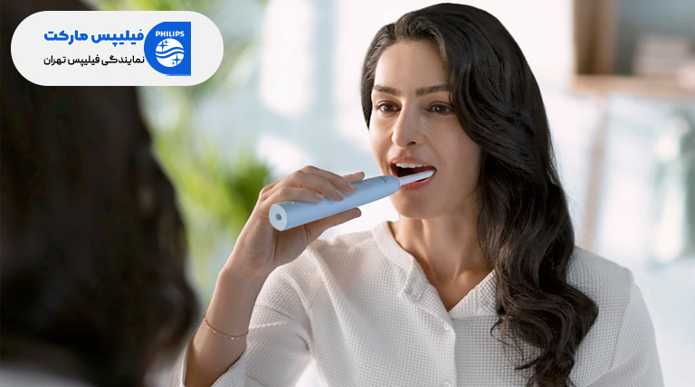 دندان های سفید و براق با مسواک برقی فیلیپس مدل 3651