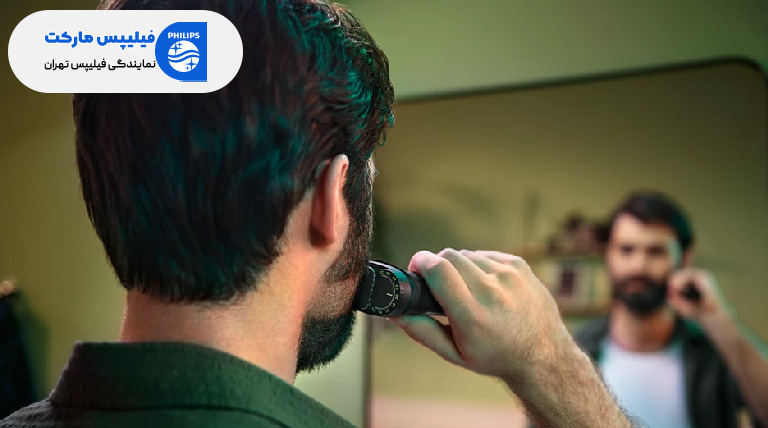 اصلاح ریش در اندازه مختلف ریش تراش فیلیپس سری MG7900/49