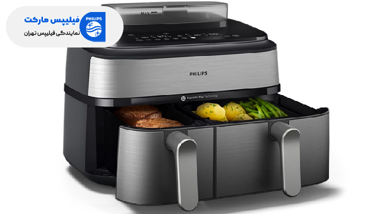 بهترین سرخ کن دوقلو از برند فیلیپس مدل NA555/09