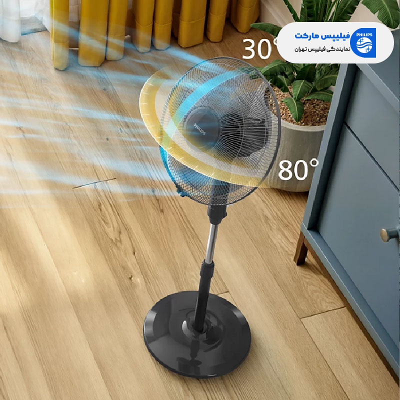 پرتاب باد قوی پنکه پایه دار فیلیپس مدل ACP620