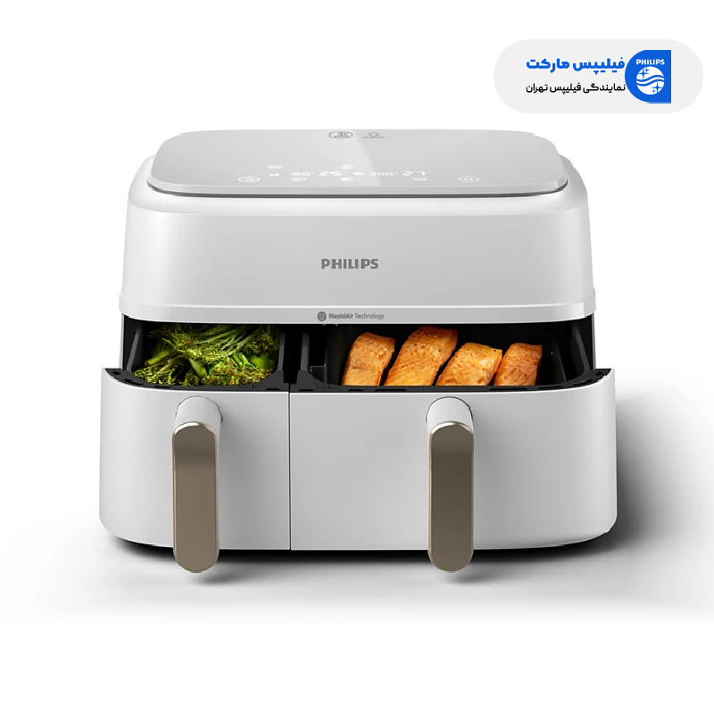 پرفروش ترین سرخ کن دو قلو از برند بدون روغن فیلیپس مدل NA353