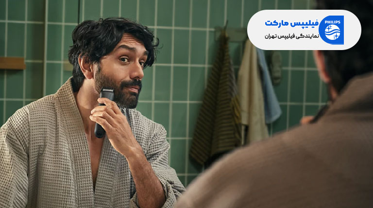 کوتاه کردن ریش با ماشین اصلاح فیلیپس مدل MG3920