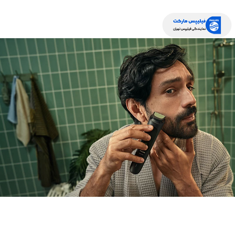 خط انداختن ریش با ماشین اصلاح فیلیپس مدل MG3920