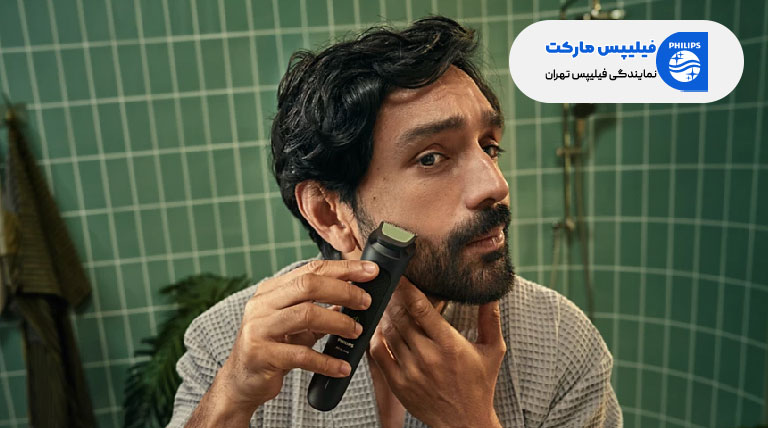 کوتاه کردن ریش و موهای صورت با ماشین اصلاح چند کاره فیلیپس مدل MG3940