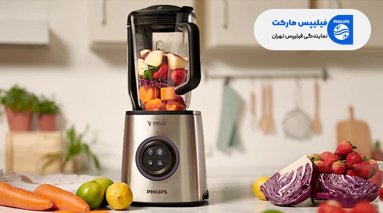 تهیه نوشیدنی سالم و طبیعی با مخلوط کن فیلیپس مدل HR3756