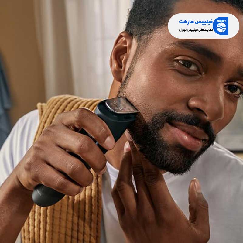 خط انداختن ریش با ماشین اصلاح فیلیپس مدل BT5780/15