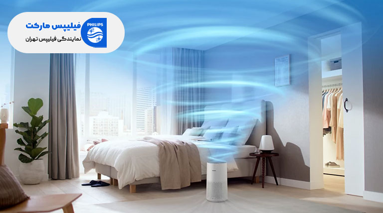 تصفیه کننده هوا فیلیپس مدل AC1711 برای از بین بردن آلودگی هوای خانه و محل کار