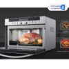 مایکروویو با قابلیت گریل ال جی مدل ma3884vc نقره ای