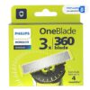 خرید تیغه یدک 3 عددی وان بلید فیلیپس مدل QP430